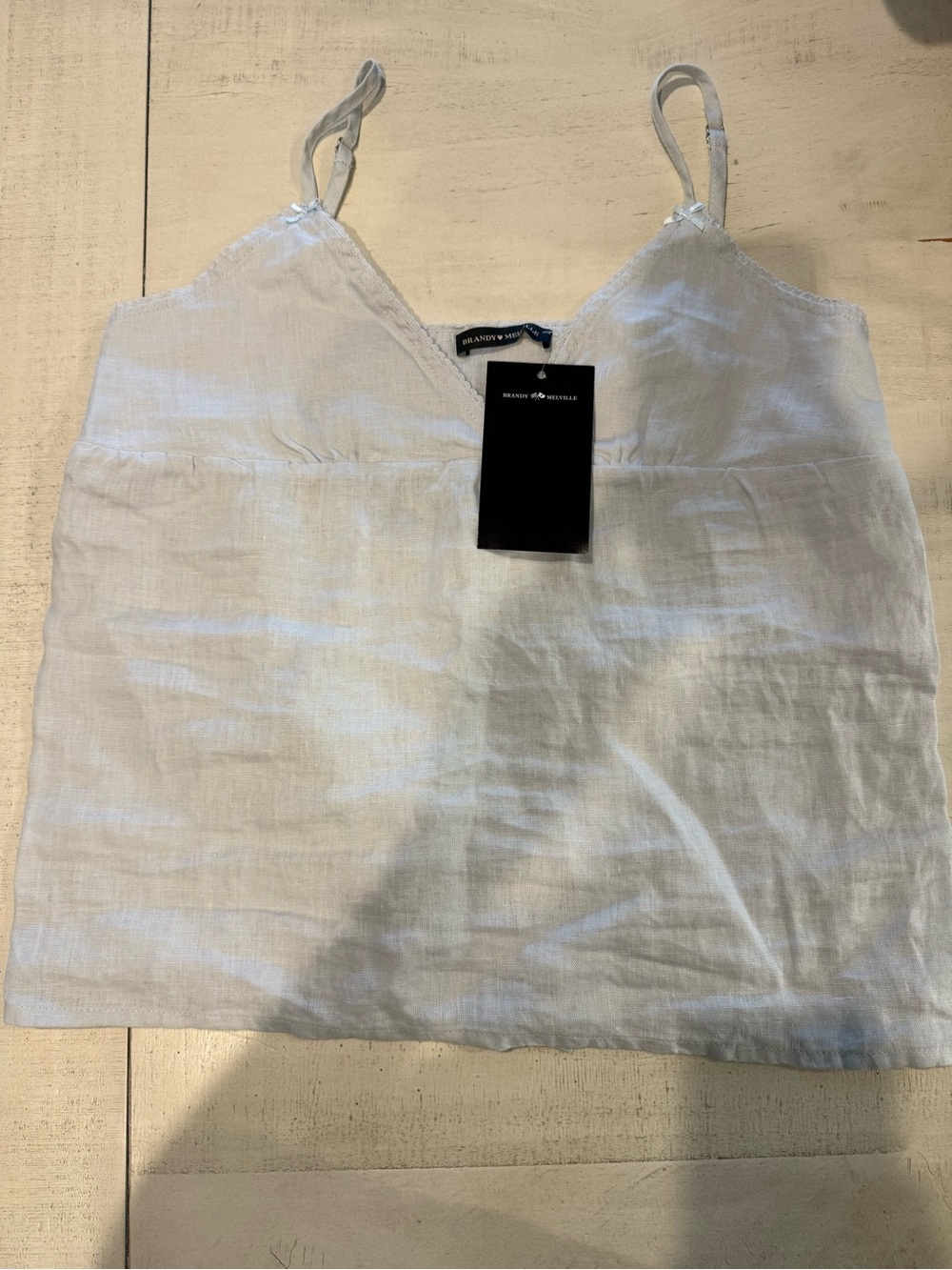 ✨Brandy Melville Linen Cami Top✨